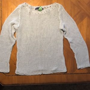 Ralph Lauren Sport open work sweater